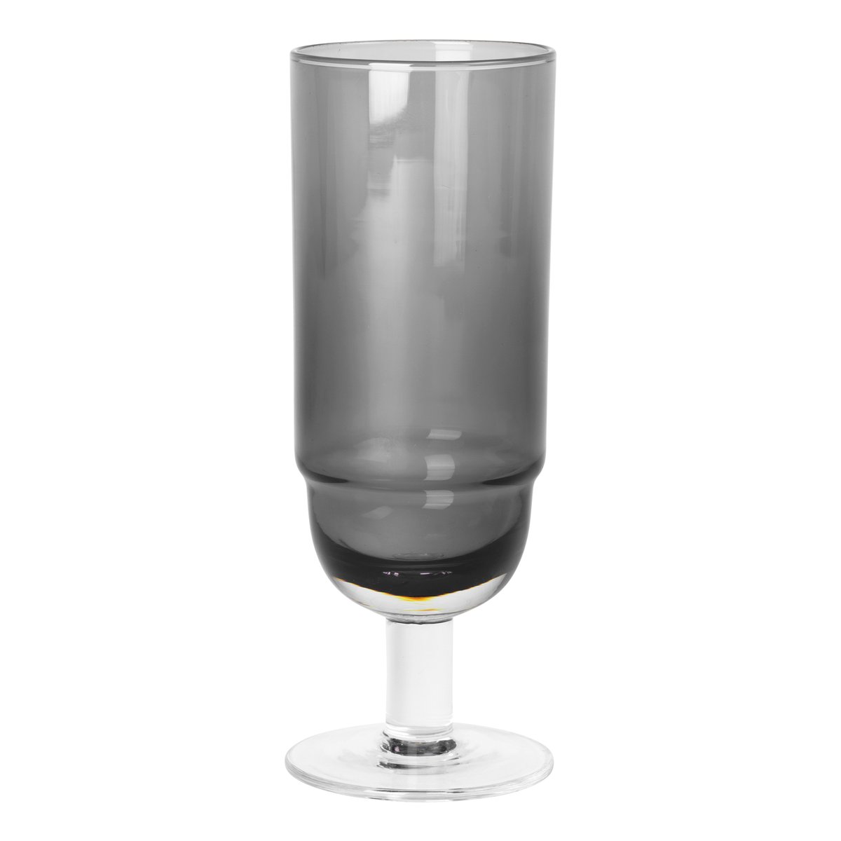 Broste Copenhagen Nordic Bistro champagneglass 20 cl Smoke-clear