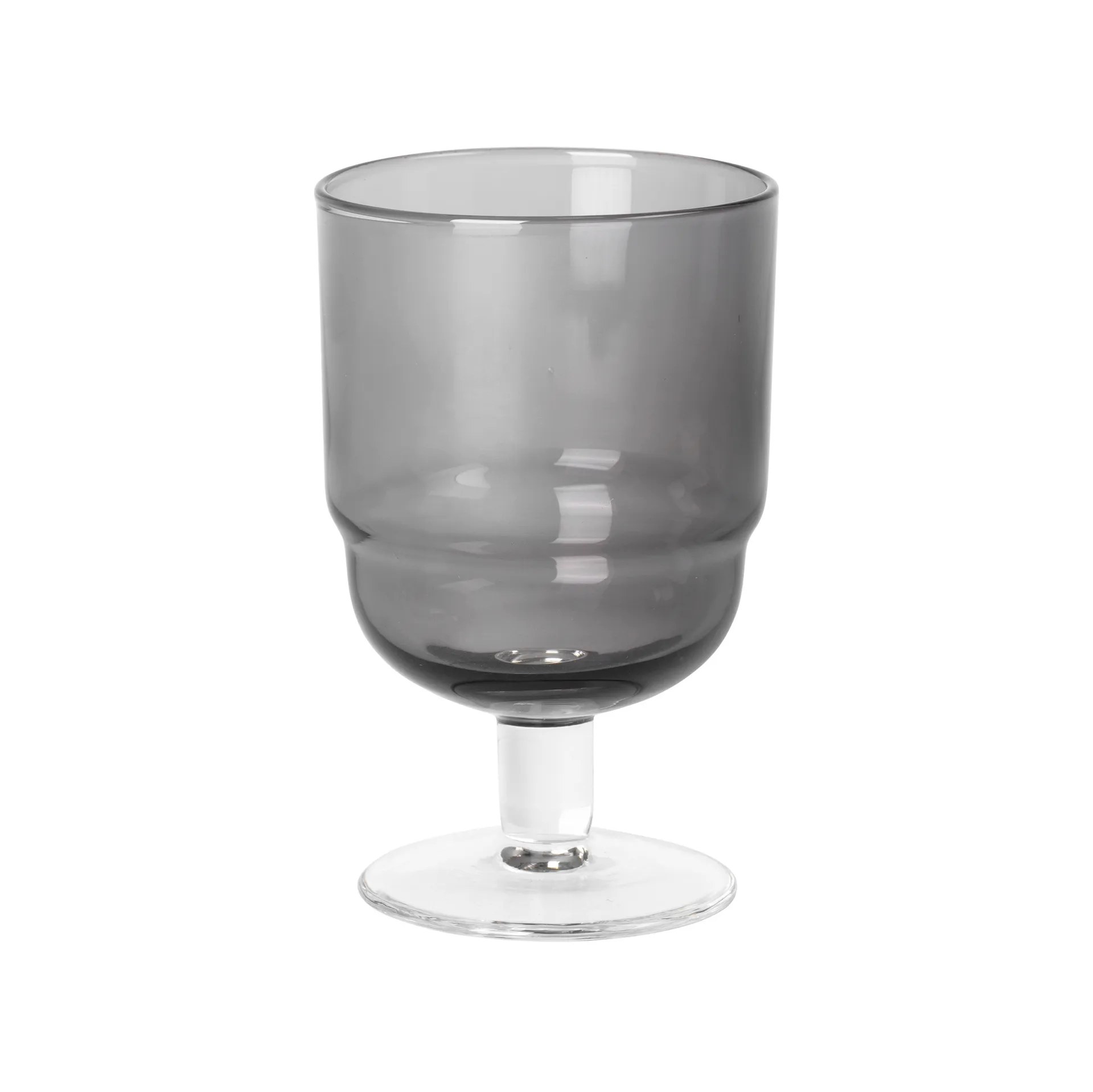 Nordic Bistro hvitvinsglass 20 cl, Smoke-clear Broste Copenhagen