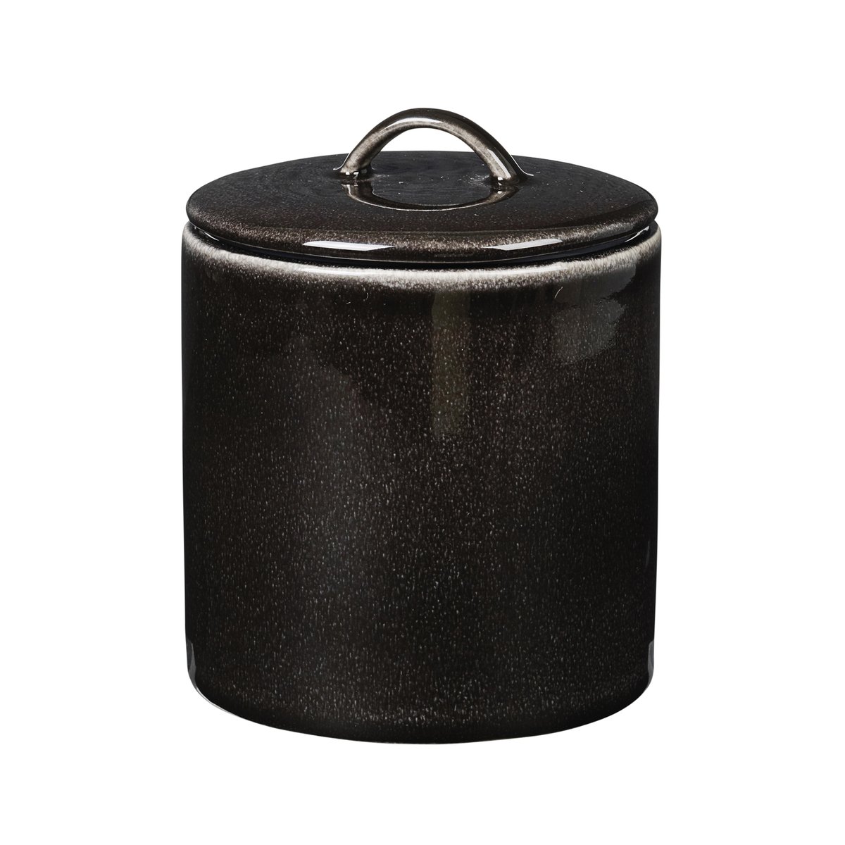 Broste Copenhagen Nordic Coal boks med lokk 12 cm