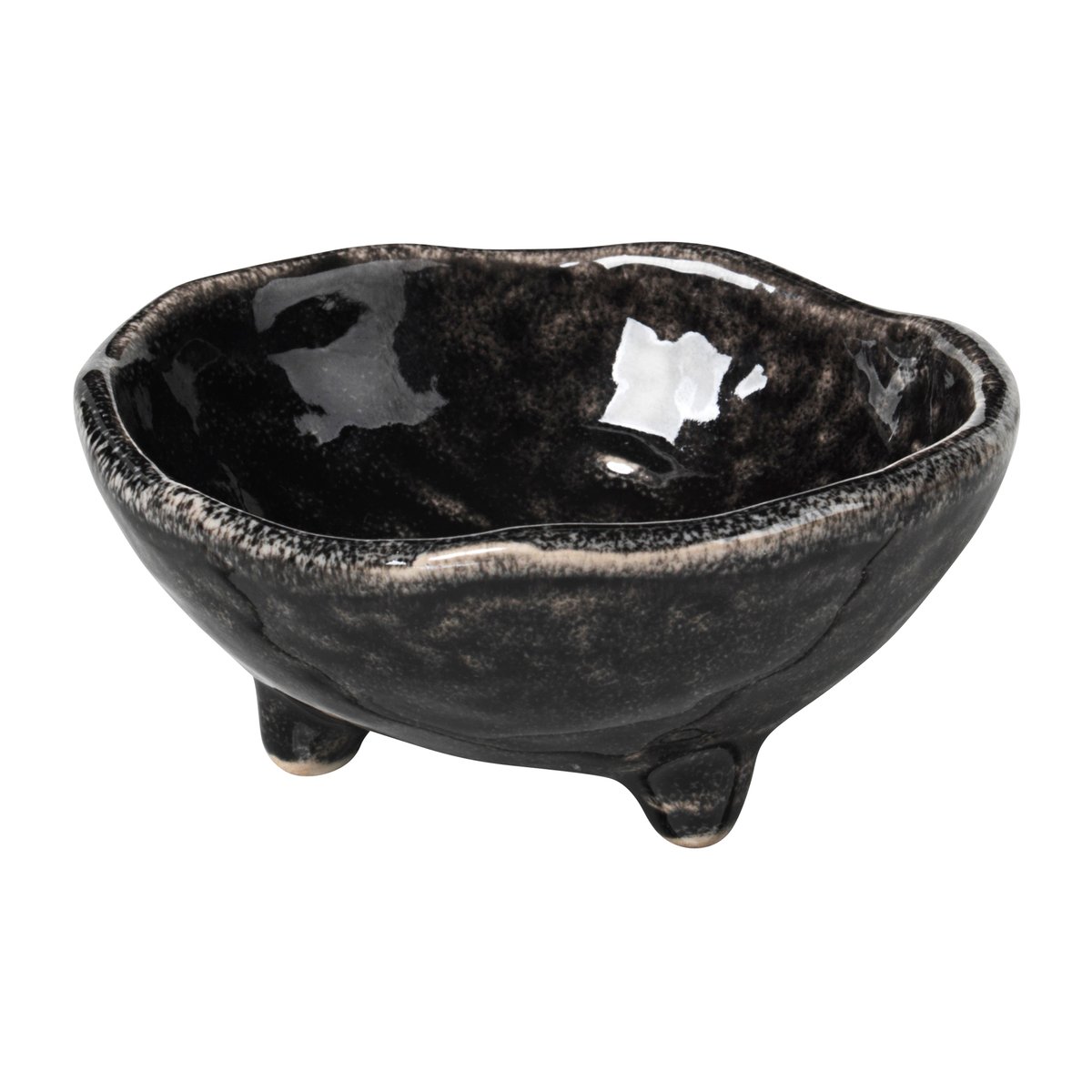 Broste Copenhagen Nordic Coal skål på fot Ø 8,5 cm