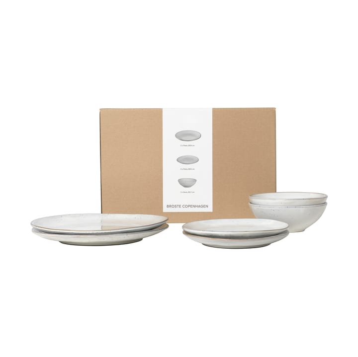 Nordic Sand middagssett for 2 - 6 deler - Broste Copenhagen