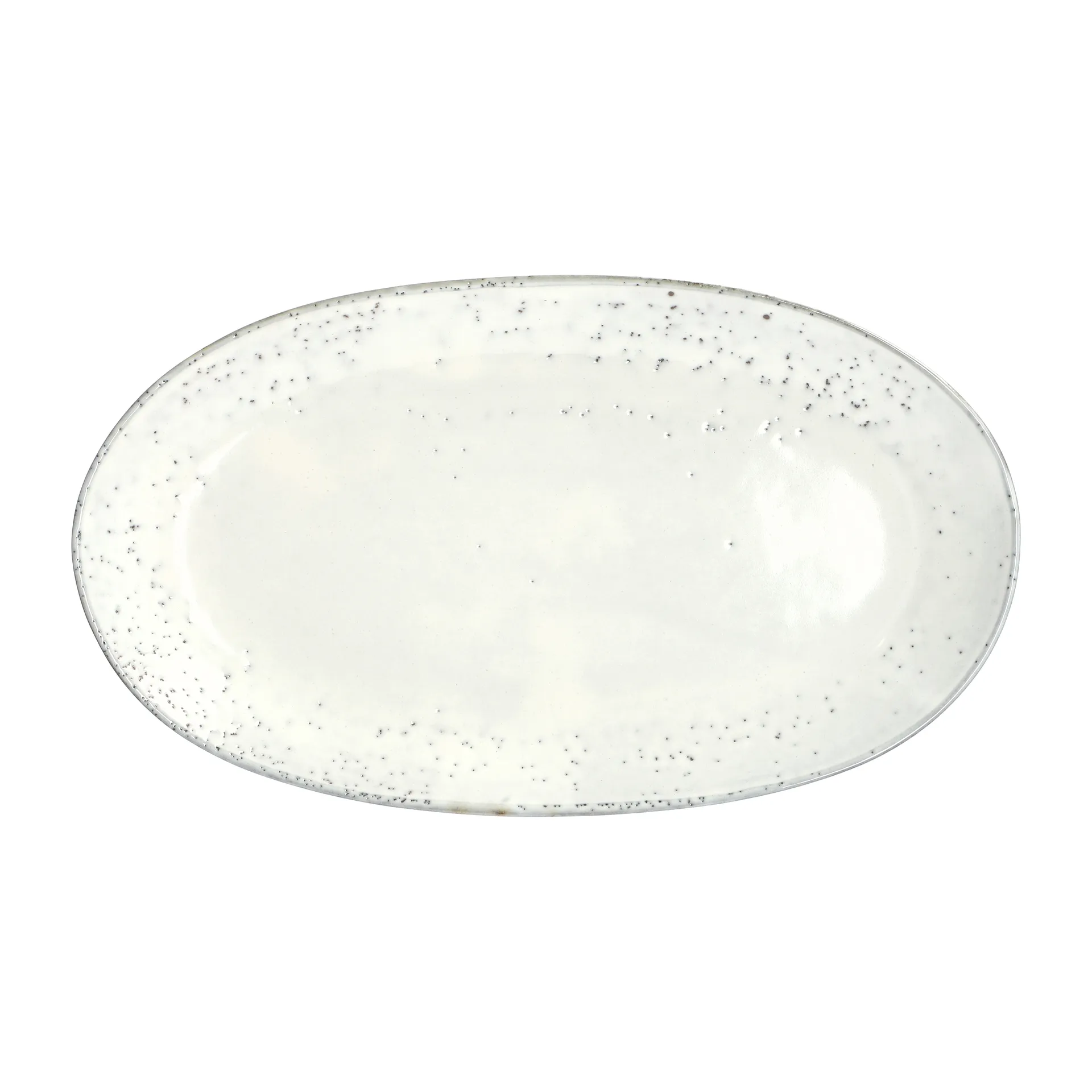 Nordic Sand ovalt fat, 30x17 cm Broste Copenhagen