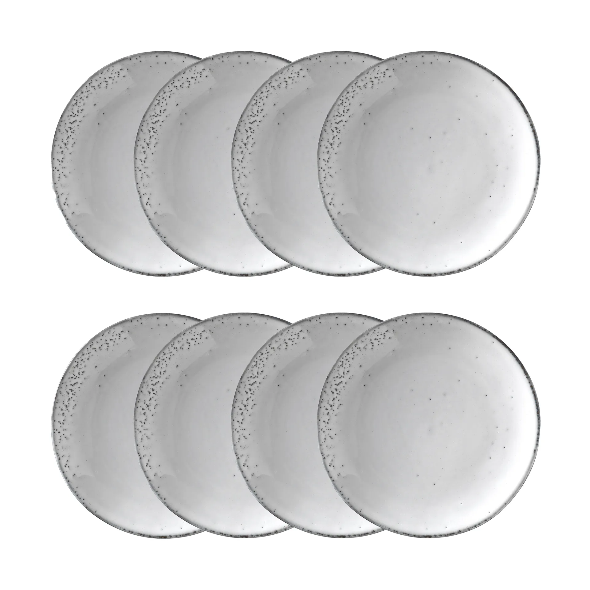 Nordic Sand tallerken Ø20 cm 8-pakning,  Broste Copenhagen