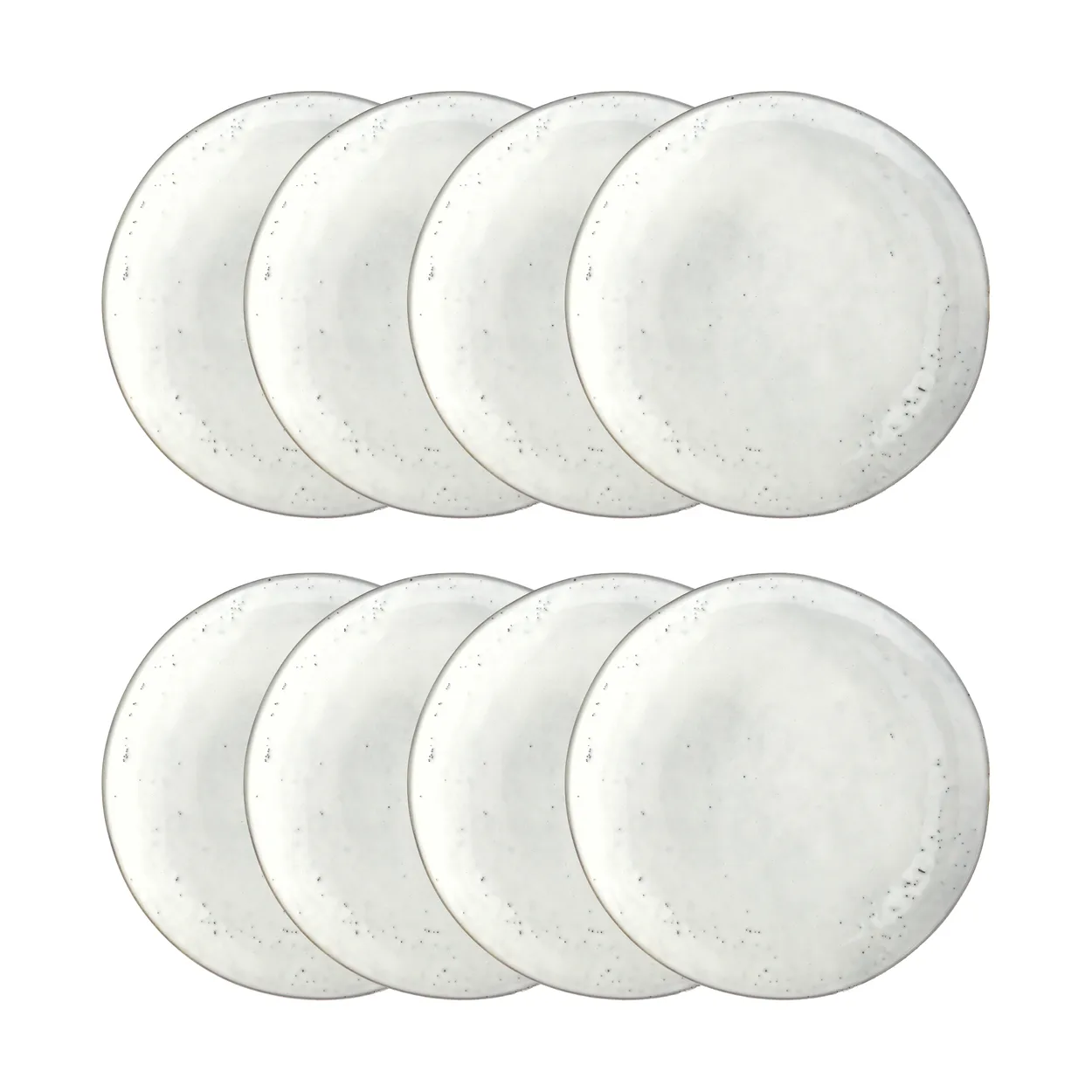 Broste Copenhagen Nordic Sand tallerken Ø26 cm 8-pakning Ø26 cm