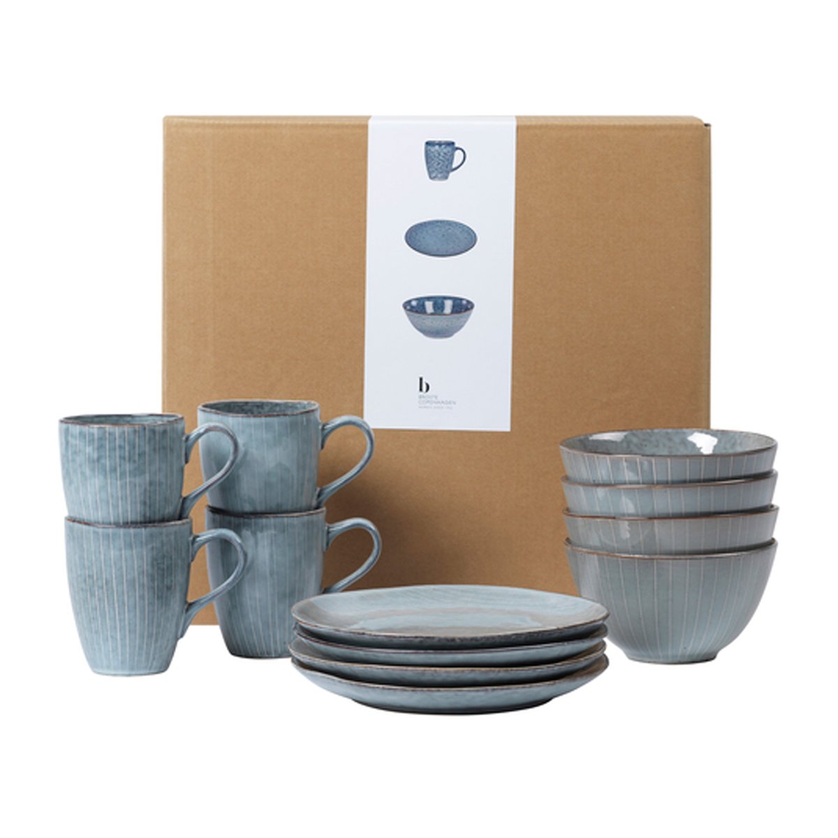 Nordic Sea frokostsett 12 deler