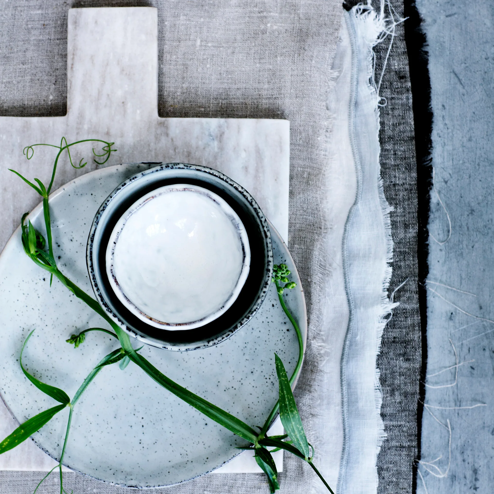 Nordic Sea salatbolle, Ø 34,5 cm Broste Copenhagen