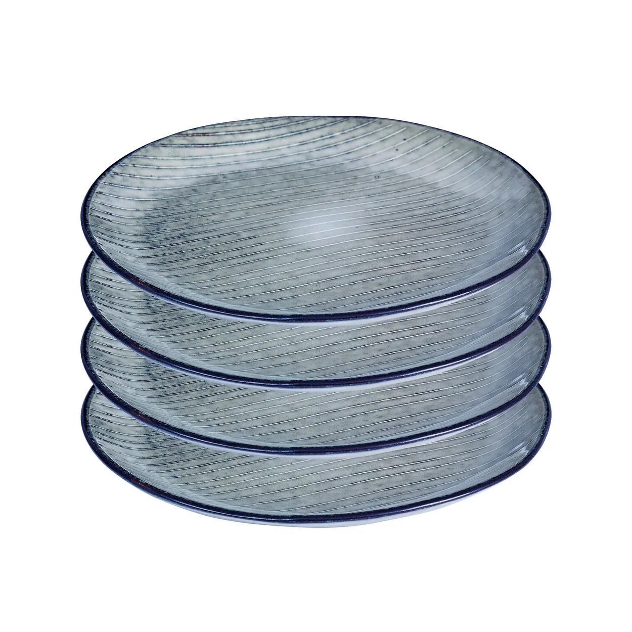 Broste Copenhagen Nordic sea tallerken 4-pakn. Ø 20 cm