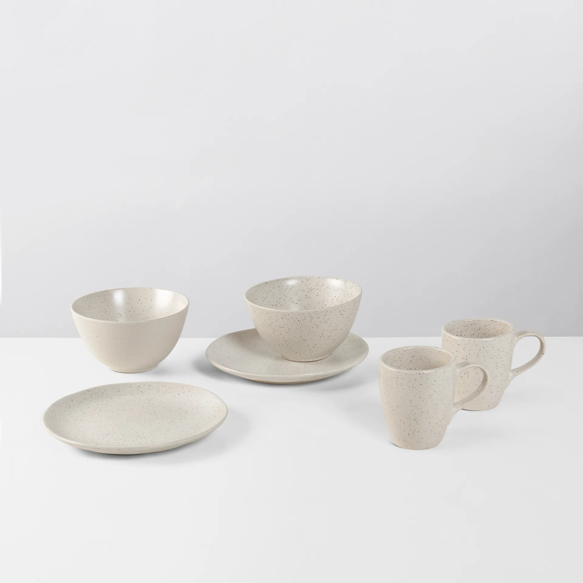 Nordic Vanilla frokostsett for 2, 6 deler Broste Copenhagen