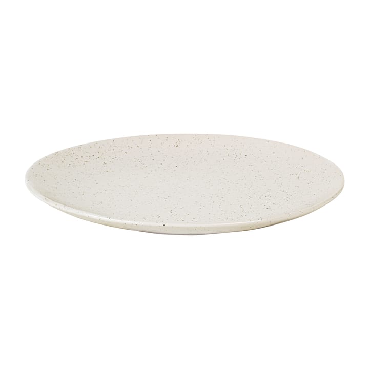 Nordic Vanilla mattallerken Ø 26 cm, Cream with grains Broste Copenhagen