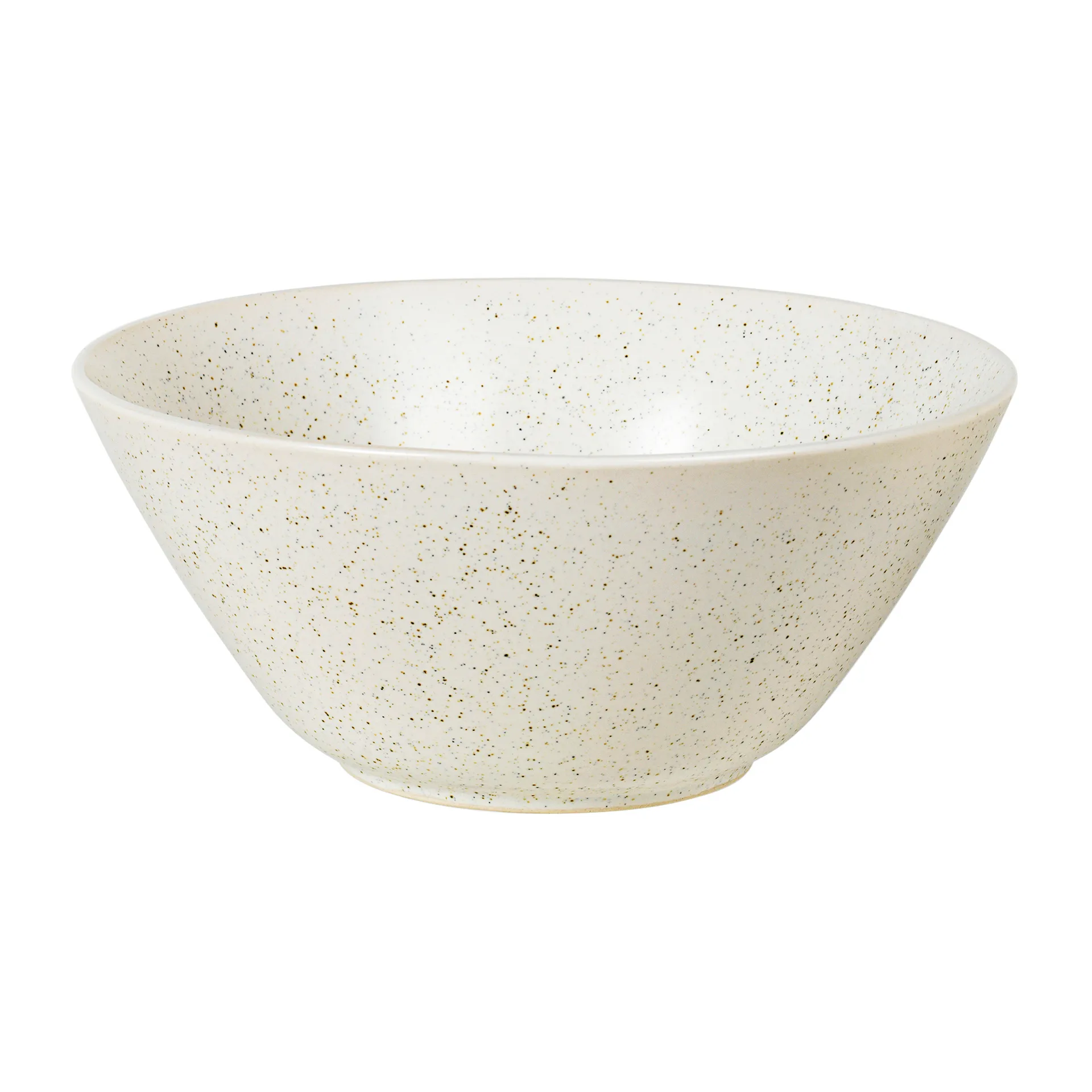 Nordic Vanilla skål Ø 25 cm, Cream with grains Broste Copenhagen