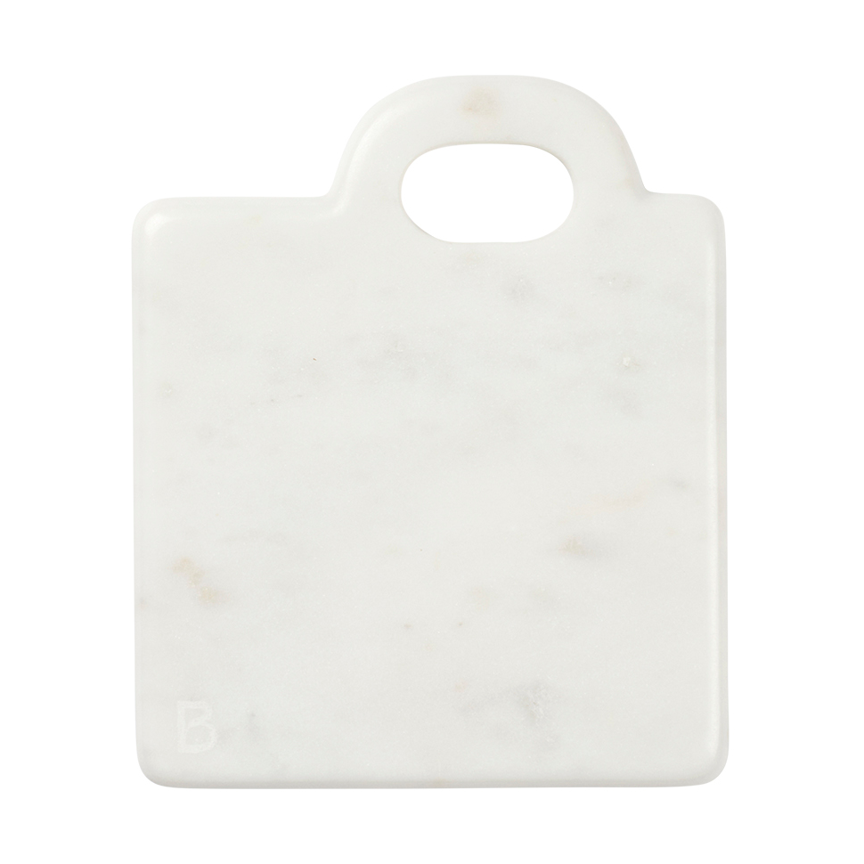 Broste Copenhagen Olina skjærefjøl 14x17 cm White marble