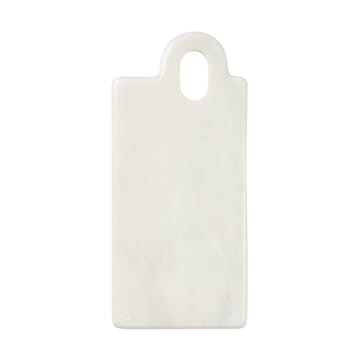 Olina skjærefjøl 14x31 cm - White marble - Broste Copenhagen