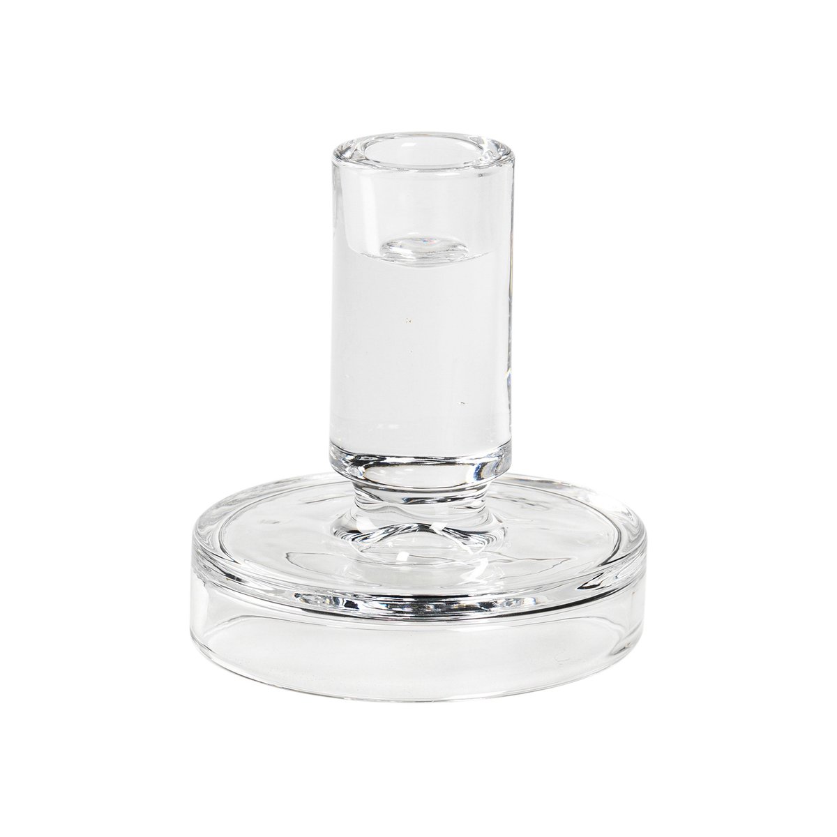 Broste Copenhagen - Petra lysestake 11 cm klart glass