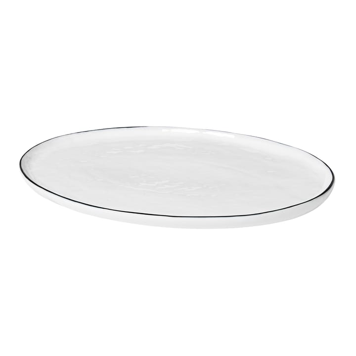 Salt oval tallerken - 20x30 cm - Broste Copenhagen