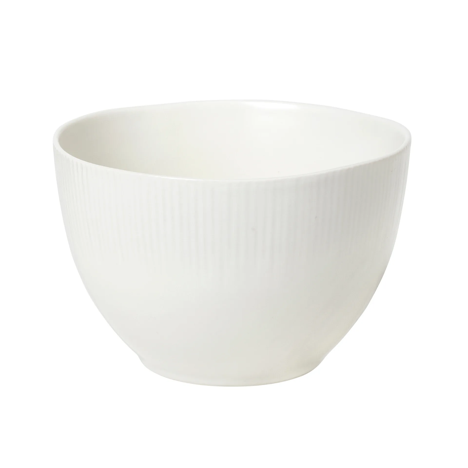 Sandvig høy skål soft white, Ø 17 cm Broste Copenhagen