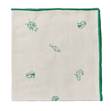 Sea stoffserviett 45 x 45 cm - Jelly green - Broste Copenhagen