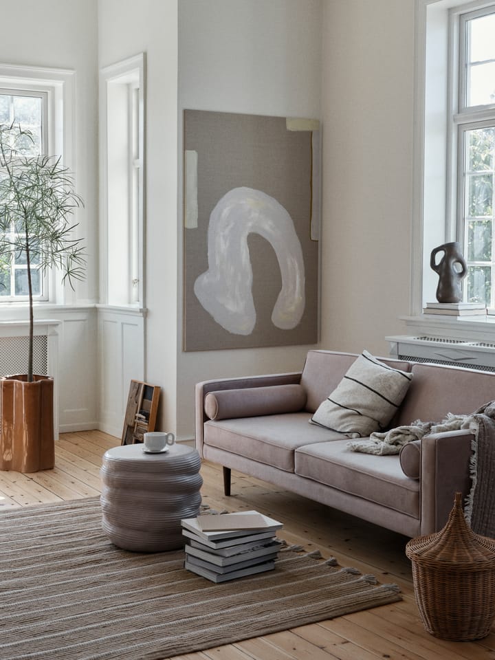 Sigrid putetrekk 50x50 cm, Light beige-black Broste Copenhagen