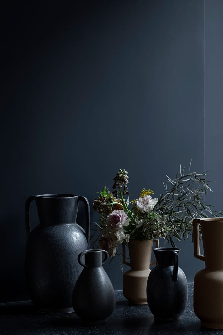 Simi vase 52 cm, Antique grey-black Broste Copenhagen