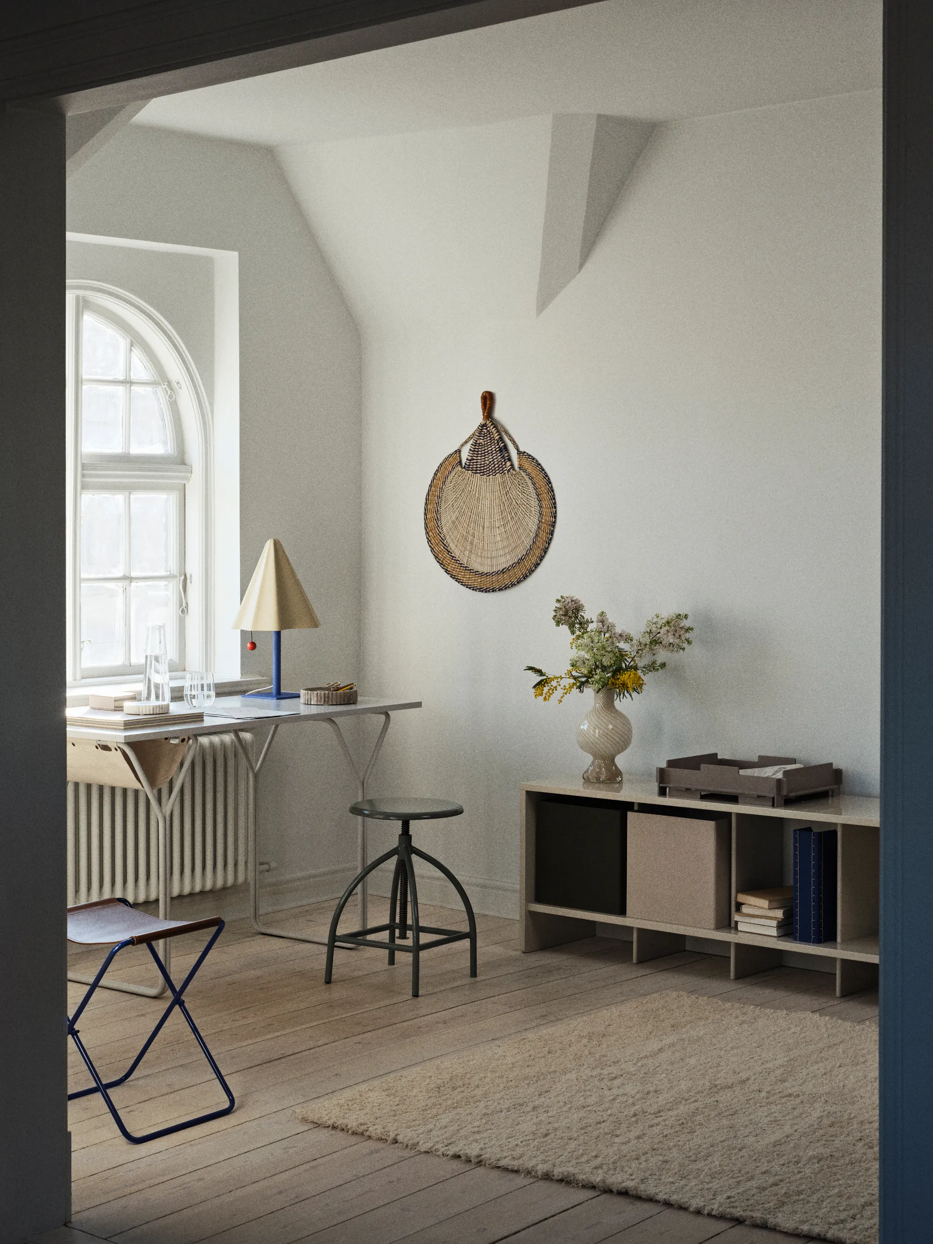 Smilla teppe 140x200 cm, Off white Broste Copenhagen