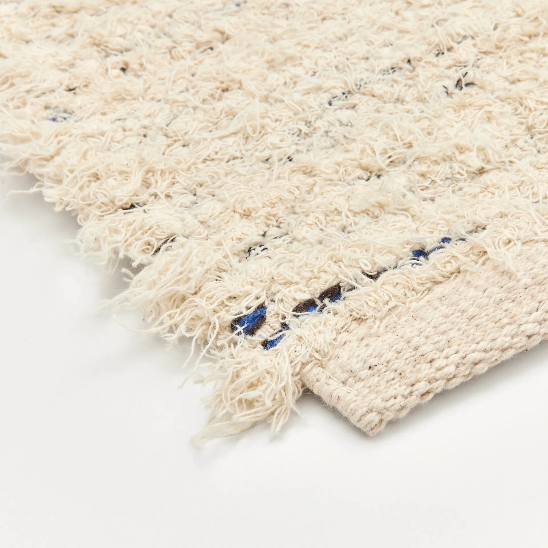 Smilla teppe 200x300 cm, Off white Broste Copenhagen