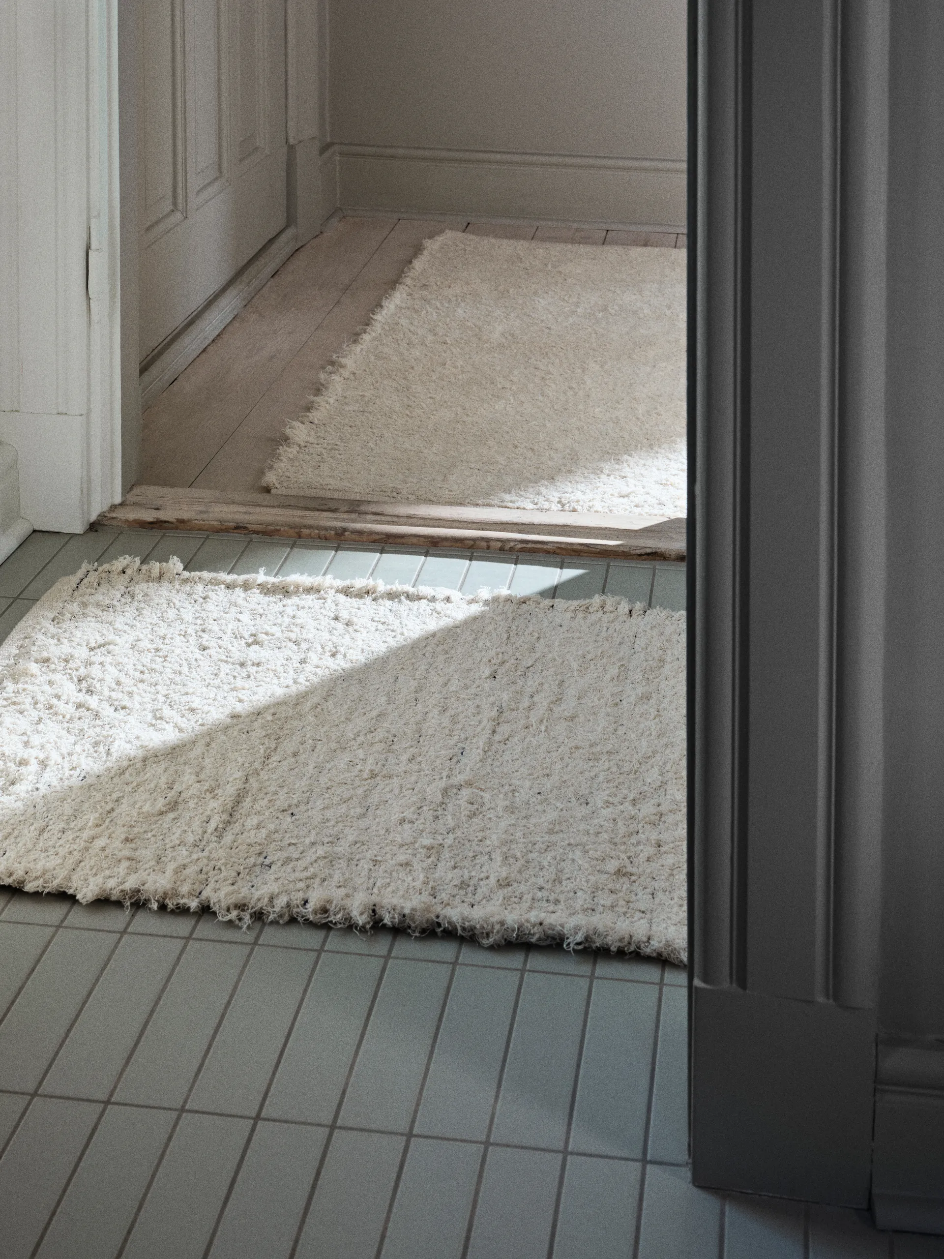 Smilla teppe 60x90 cm, Off white Broste Copenhagen