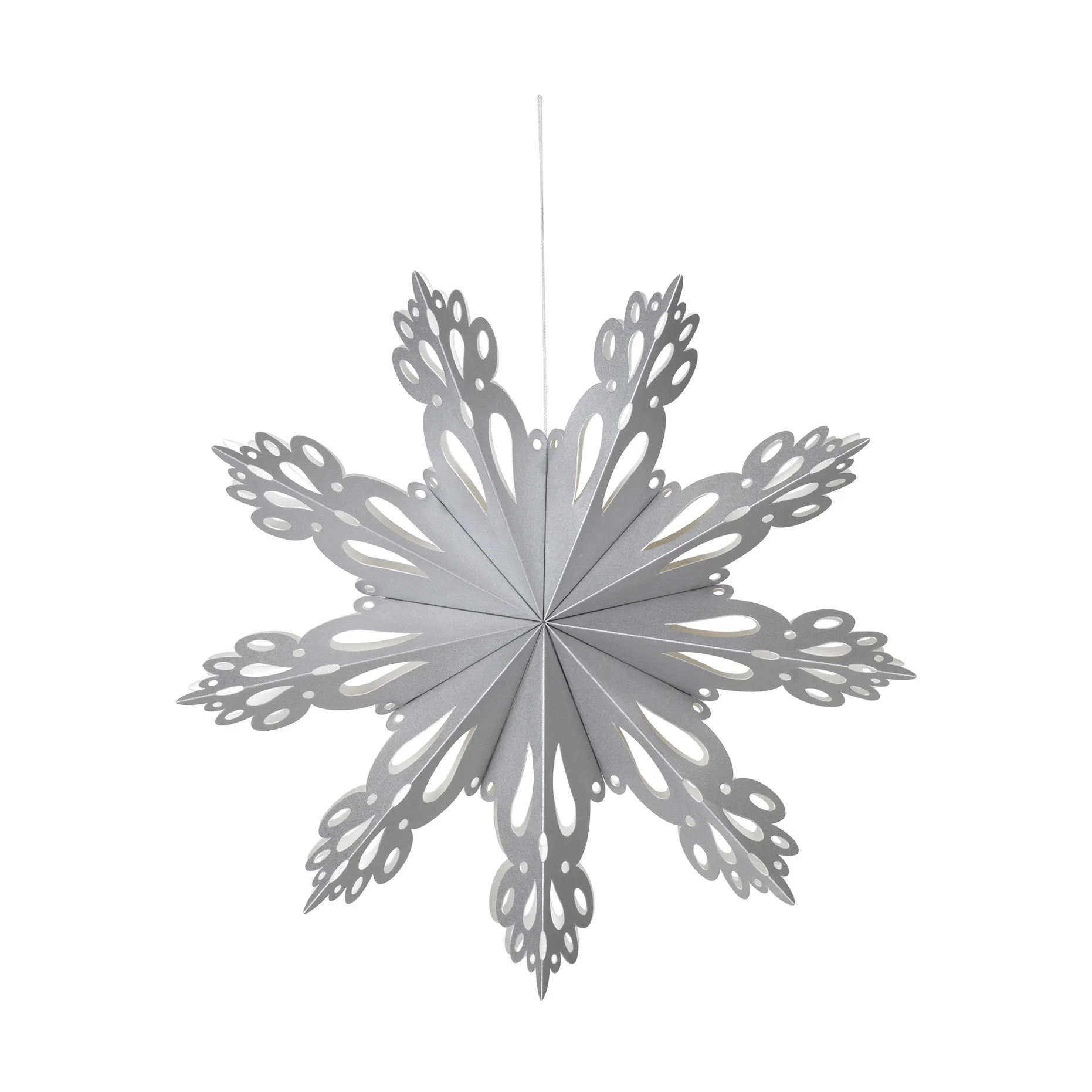 Broste Copenhagen Snowflake adventsstjerne Sølv, M
