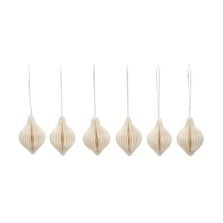 Spira juleanheng - Off white - Broste Copenhagen