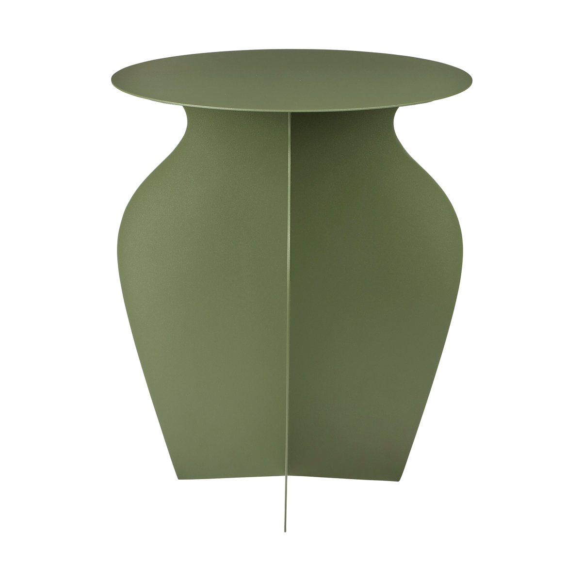 Broste Copenhagen Urna sidebord Ø35x45 cm Grape leaf green