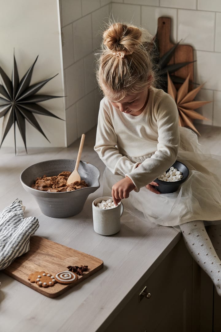 Venok julestjerne 40 cm, varmgrå Broste Copenhagen