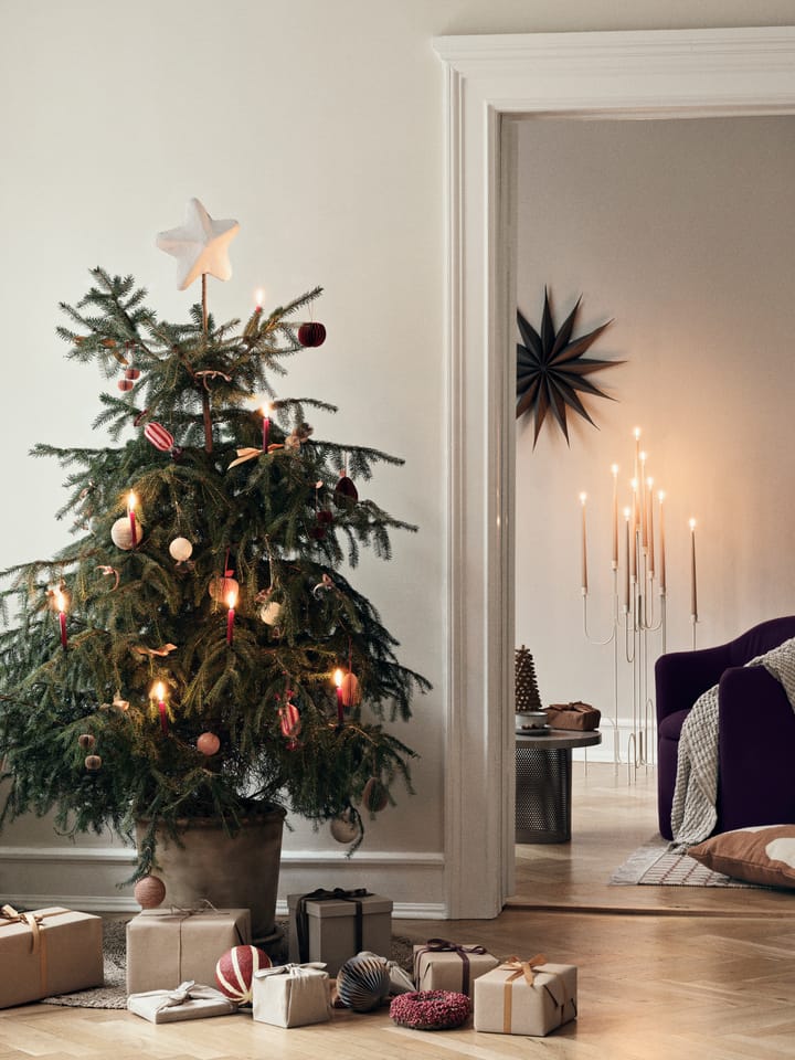 Venok julestjerne 40 cm, varmgrå Broste Copenhagen