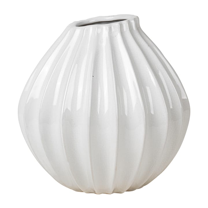 Wide vase ivory, 25 cm Broste Copenhagen