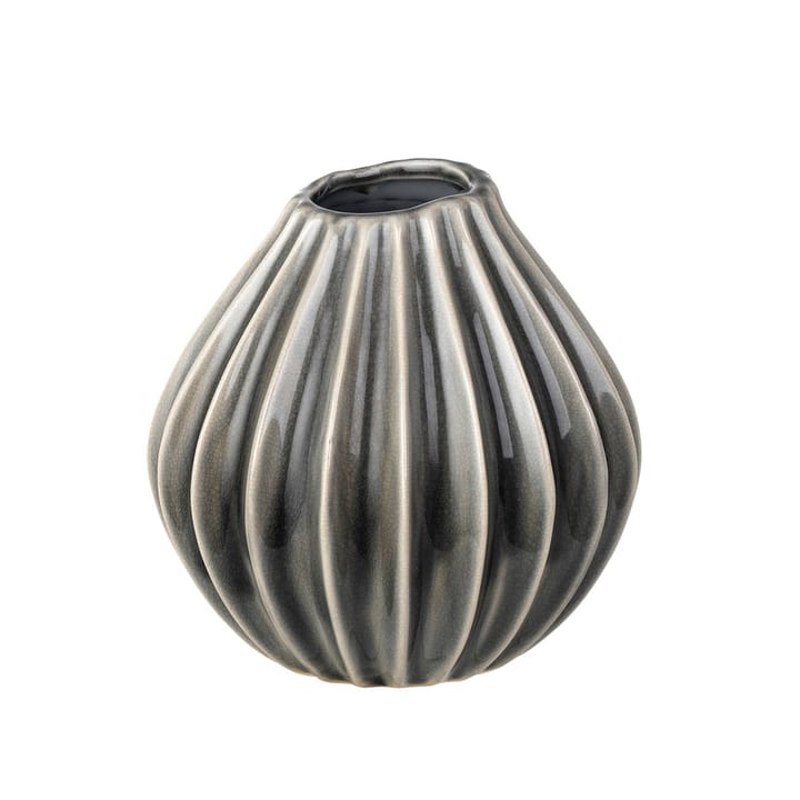 Wide vase smoked pearl, 15 cm Broste Copenhagen