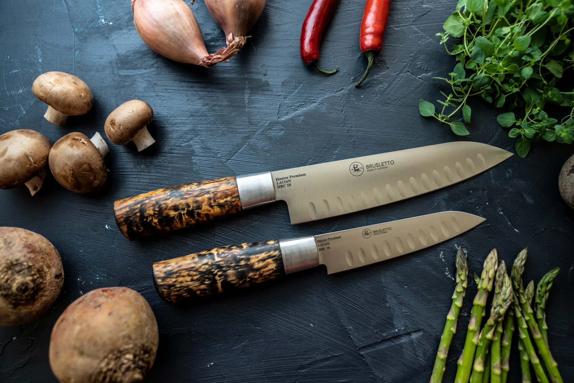 Hunter Premium Chef AP kokkekniv, 31,5 cm Brusletto