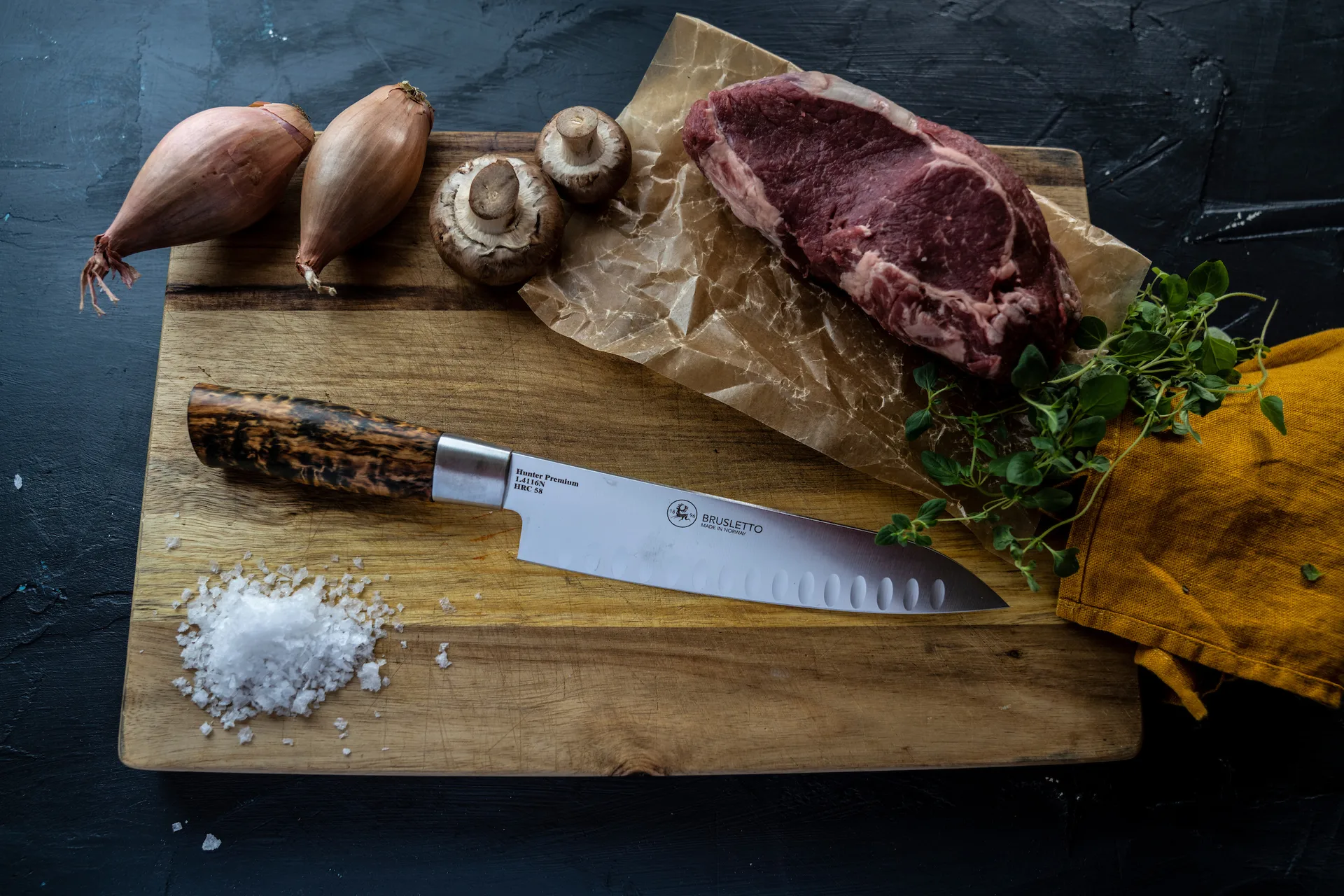 Hunter Premium Chef AP kokkekniv, 31,5 cm Brusletto