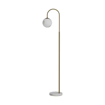 Bellagio gulvlampe 163 cm - Messing-hvit - By Rydéns