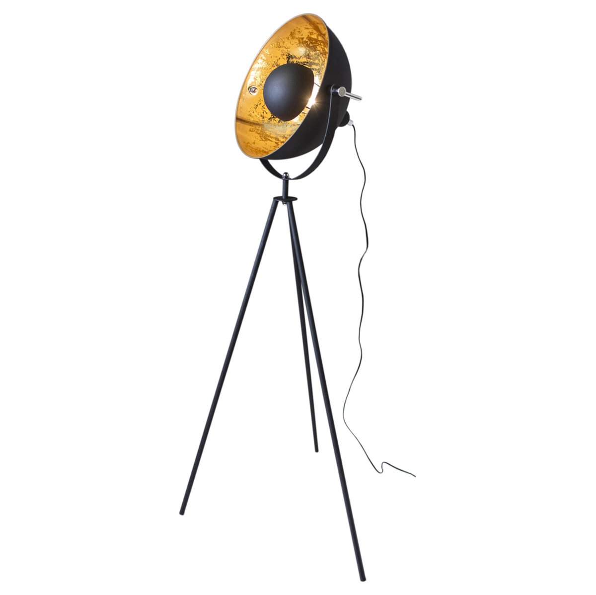 by Rydéns, Captain mini gulvlampe Svart