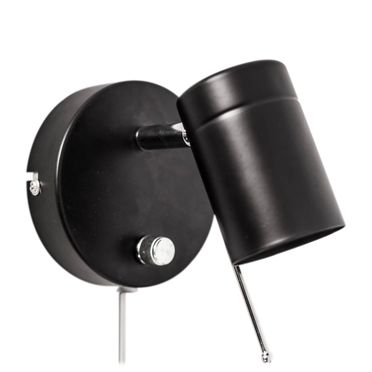 By Rydéns Correct vegglampe Svart