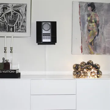 Gross bordlampe - røyket grå - By Rydéns