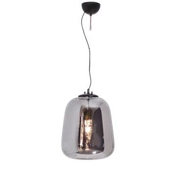 Leola taklampe Ø33 cm - Svart-røyket grå - By Rydéns
