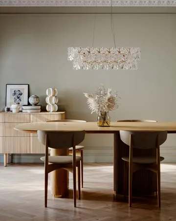 Lorraine Bar taklampe 75 cm - Messing-klar - By Rydéns