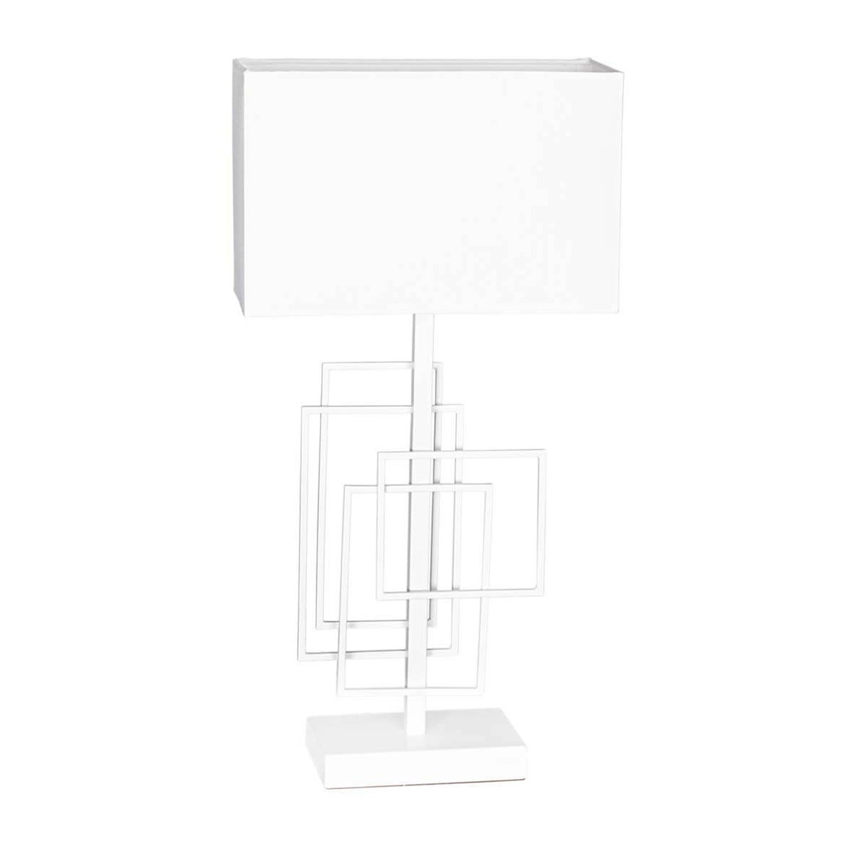 By Rydéns Paragon bordlampe 52 cm Matt hvit