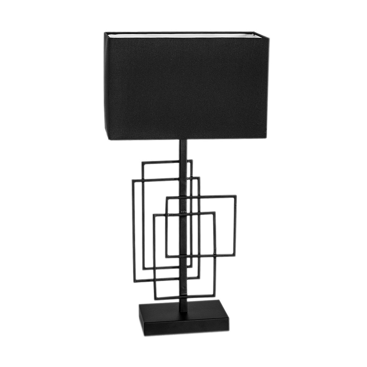 By Rydéns Paragon bordlampe 52 cm Matt svart-svart