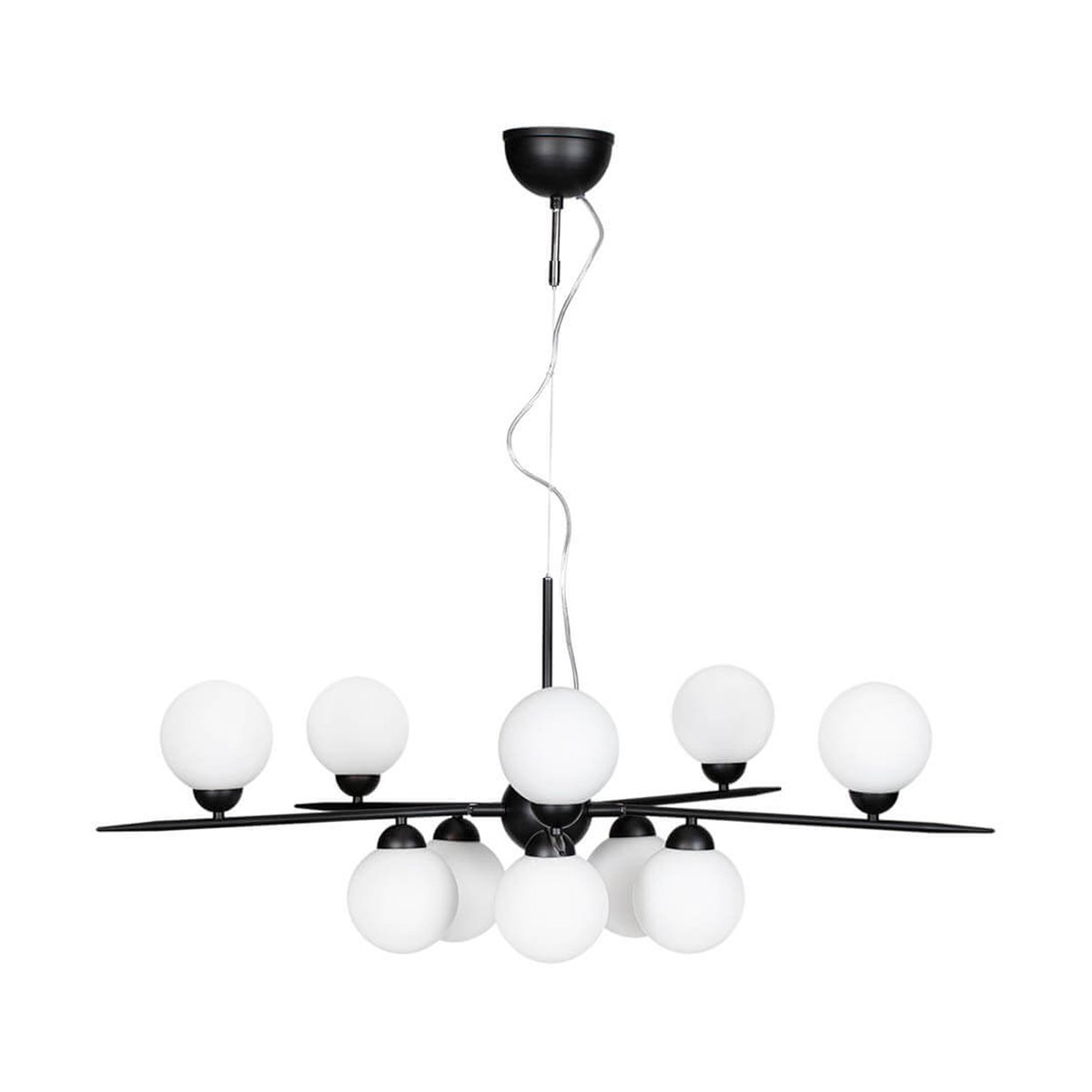 Punto 10 lamper – taklampe Matt sort