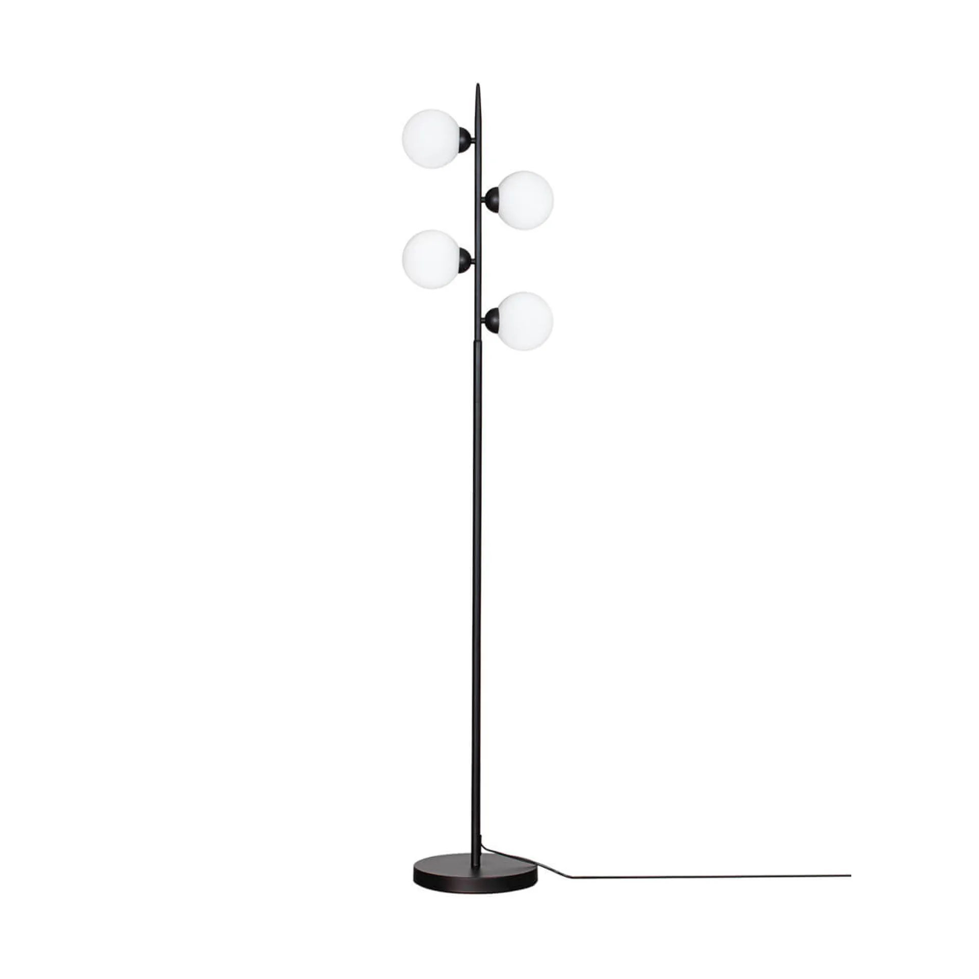 Punto gulvlampe 160 cm, Matt sort By Rydéns