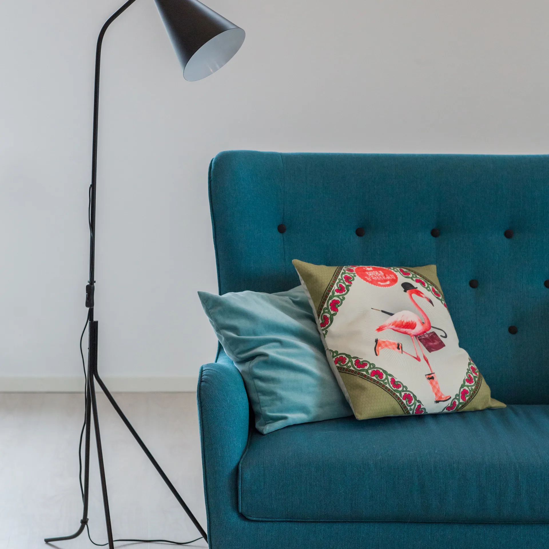 Yukon gulvlampe, Matt svart By Rydéns