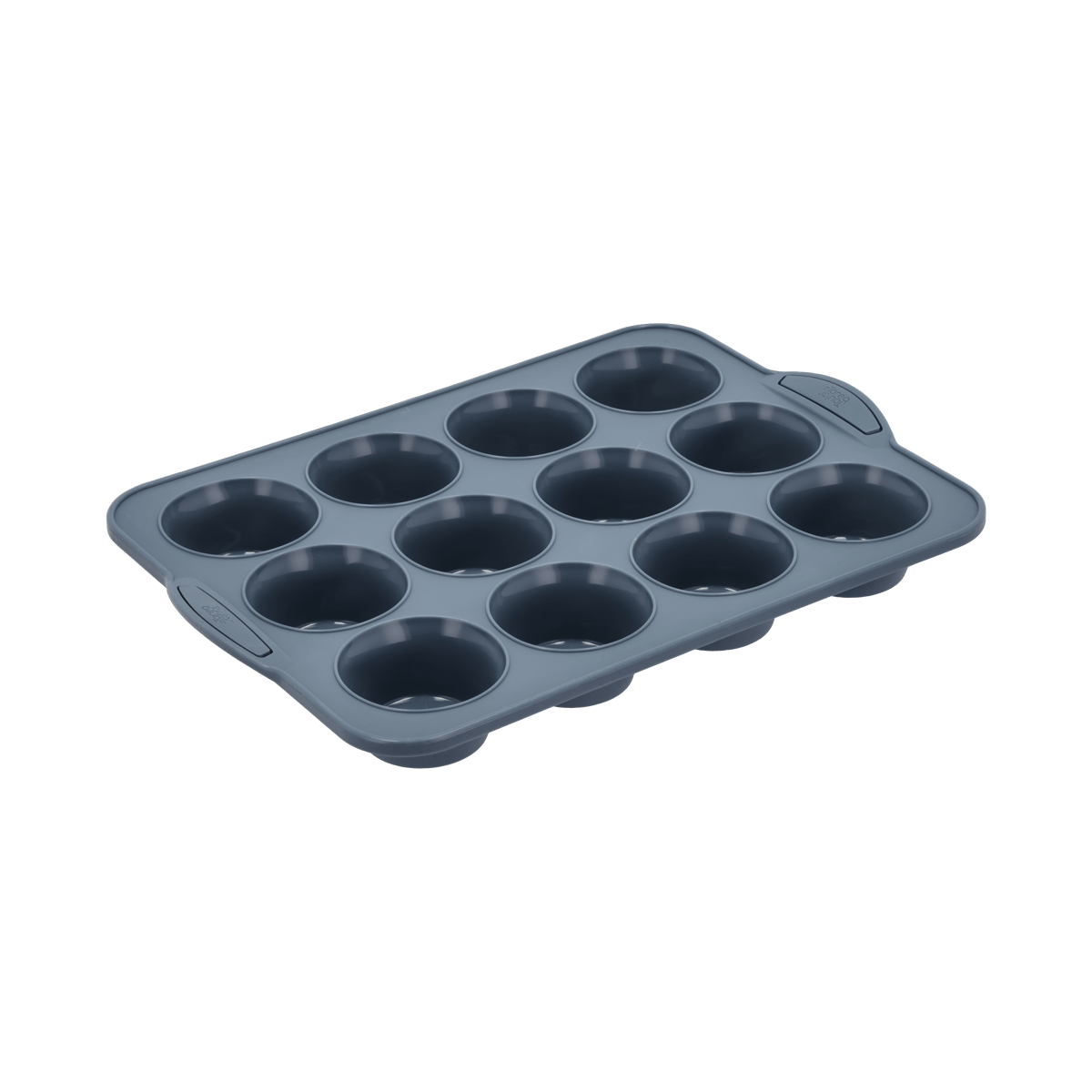 Pecan muffinsform 12 stk, 33x24x4 cm, indigo
