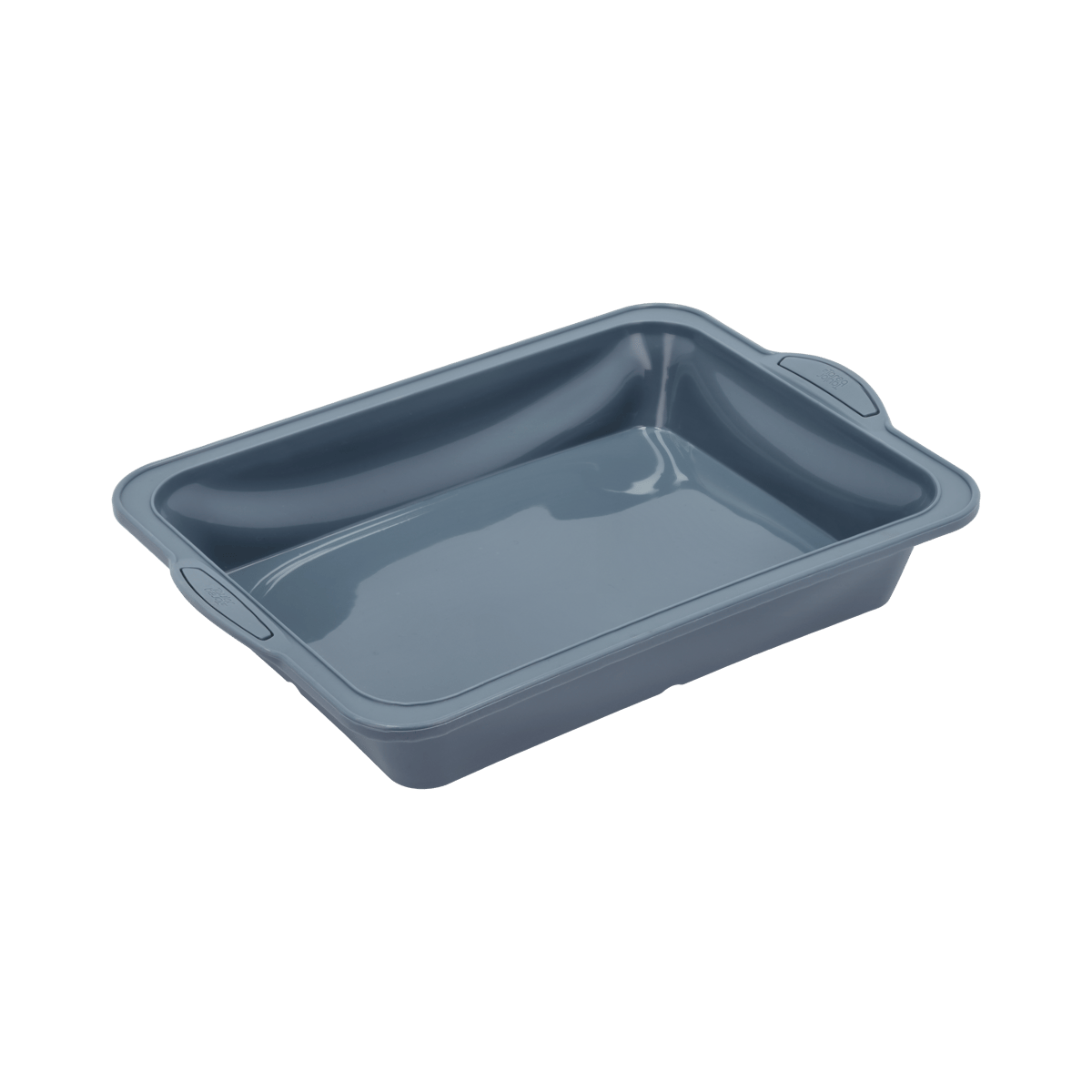 Pecan langpanne, 28x21x6 cm, indigo