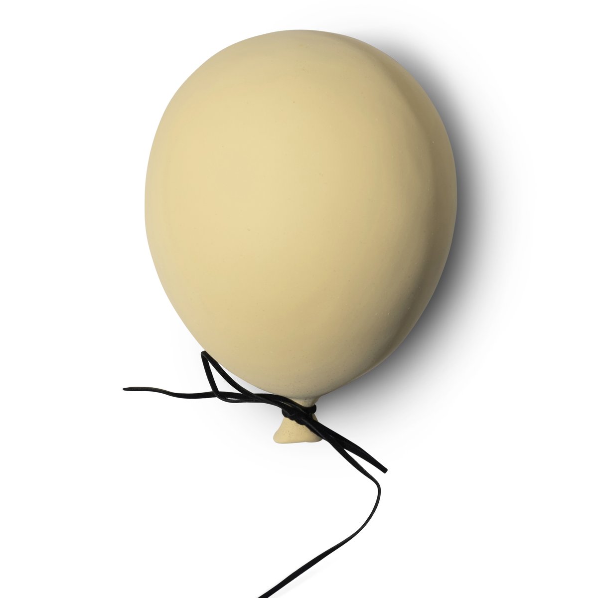 Byon Balloon dekorasjon 17 cm Gul