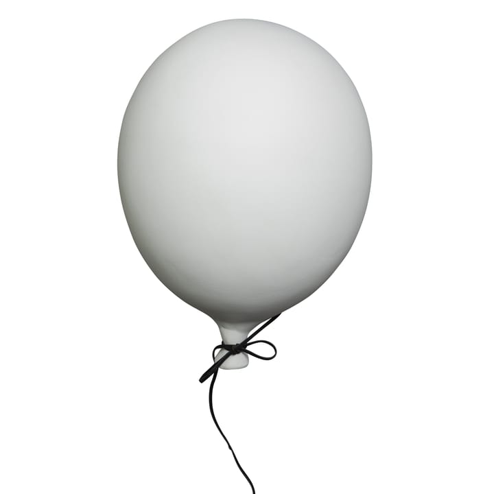 Balloon dekorasjon 23 cm, Hvit Byon