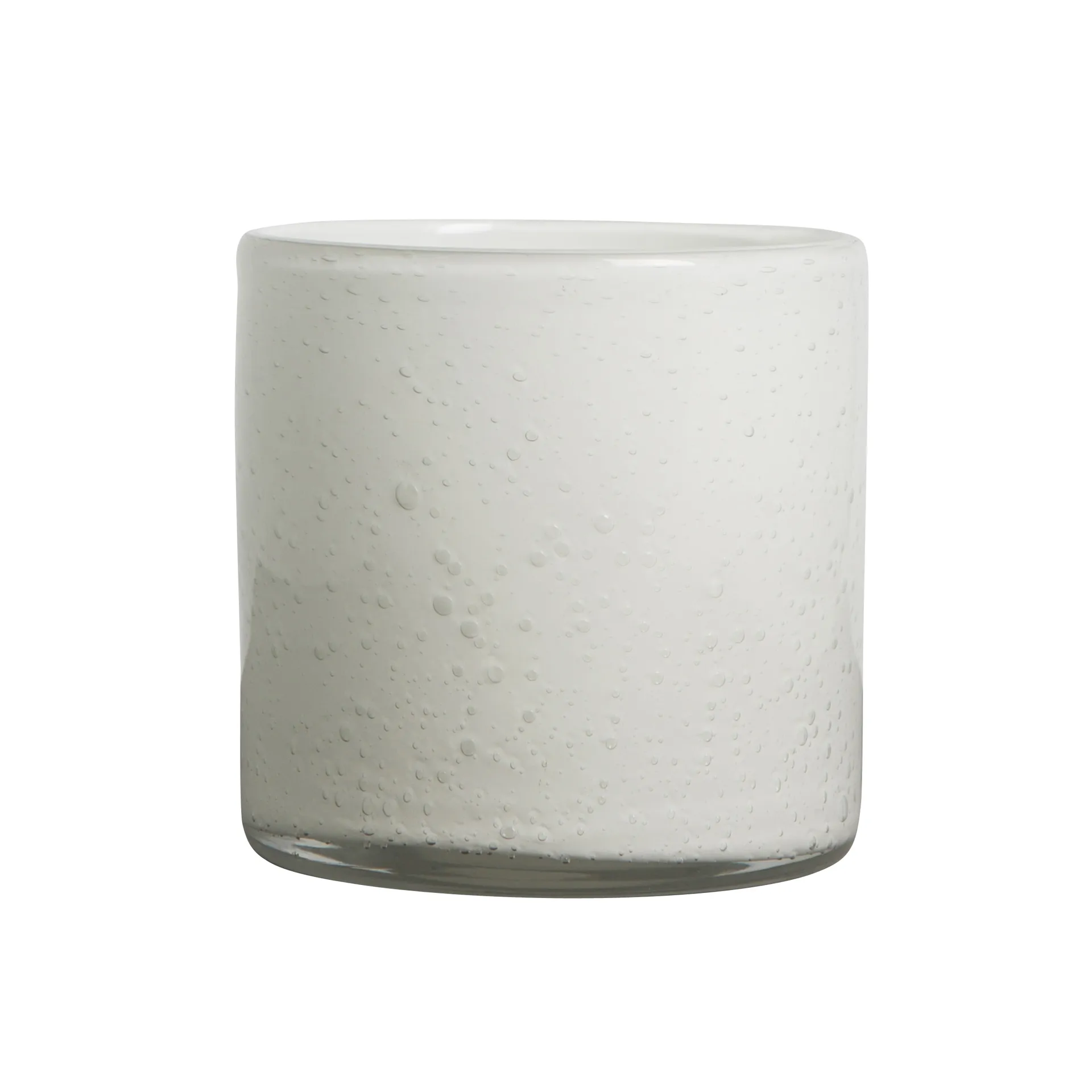 Calore lyslykt-vase M Ø15 cm, White Byon